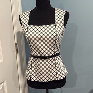 White House Black Market Sleeveless Top, Size 4
